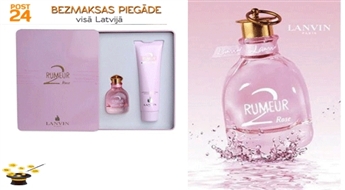 Komplekts Lanvin Rumeur 2 Rose EDP 50ml+ 100ml ķermeņa losjons ar 68% atlaidi!