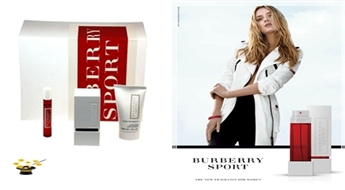 Komplekts Burberry Sport women 3 in 1 (EDT 50ml, dušas želeja, mini edt) ar 51% atlaidi!