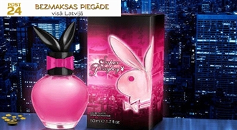 Smaržas Playboy Super Playboy women EDT 50ml ar 50% atlaidi!
