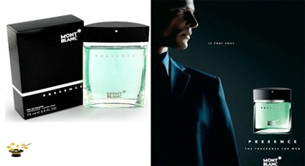 Smaržas Mont Blanc Presence men EDT 75ml TESTER ar 43% atlaidi!
