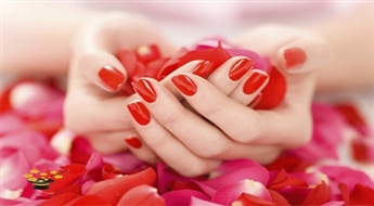 Nagu pārklājums ar gelish bez manikīra salonā ”MANICURE STUDIO” ar 50% atlaidi!