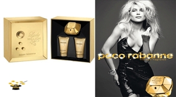 Komplekts Paco Rabane Lady Million EDP 50ml+ 50ml ķermeņa losjons+ 50ml dušas želeja ar 22% atlaidi!