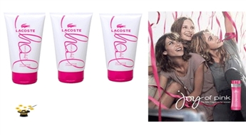 Lacoste Joy of Pink dušas želeja 3gab x 50ml(kopā 150ml) ar 56% atlaidi!