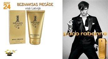 Dušas želeja Paco Rabane 1 Million 150ml tikai Ls 6,90/ € 9,82!
