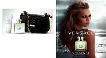 Komplekts Versace Versense EDT 100ml+ 100ml ķermeņa losjons+ rokas somiņa ar 37% atlaidi!