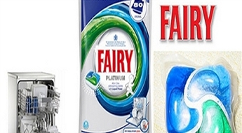8.15Ls par 80 kapsulu komplektu "Fairy Platinum"! Nevainojami tīriem traukiem!