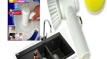 3.75Ls par sevišķi ērtu mājas tīrīšanas birsti "Magic Brush 5 in 1",ar kuru bez pūlēm iztīrīsi visdažādākos netīrumus!