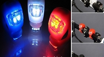4.56Ls par LED gaismiņu komplektu velosipēdiem! Rūpējies par savu drošību!