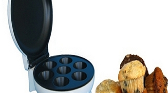 15Ls par kvalitatīvu kēksiņu pannu “Gourmet Maxx Muffin Maker”! Ātri, viegli un ērti!