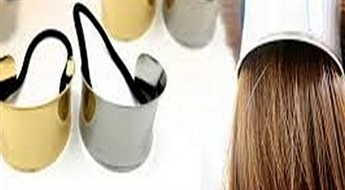 1.99Ls par elegantu matu sprādzi ar metāla gredzenu un mīkstu saudzējošu gumiju! Populārs matu aksesuārs visā pasaulē!