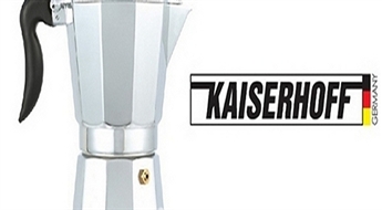 3.50Ls par "Kaiserhoff" espresso kafijas ražošanas krūzi! Pamosties no bagātās kafijas smaržas!