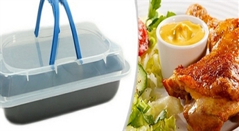 6.25Ls par tērauda trauciņu un plastmasas vāku, kas saglabās ēdienu siltu!