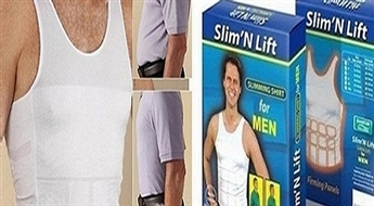 8Ls par unikālu elastīgo Slim'N Fit kreklu vīriešiem! Met malā kompleksus par ziemā uzkrātajiem kilogramiem!
