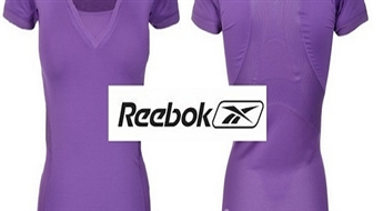 6.87Ls par sievišķīgu "Reebok" sporta T-kreklu! Komfortablam sportam!