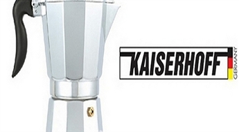 4Ls par "Kaiserhoff" espresso kafijas ražošanas krūzi! Pamosties no bagātās kafijas smaržas!