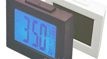 4.99Ls par elektrisko galda pulksteni, kurš rāda laiku, datumu un temperatūru!