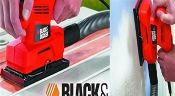 26Ls par planaku vibrācijas slīpmašīnu "Black&Decker KA300" dažādām virsmām! Ierīcei ir 2 gadu garantija!