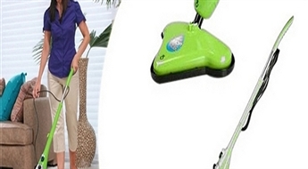 Kārtīgai mājai! 35Ls/49.80€ par efektīvu tvaika tīrīšanas ierīci "5in1"!