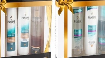 No 5Ls/7.11€ par "Pantene" matu kopšanas līdzekļu komplektu, "Pantene Aqua Light" vai "Pantene Intensive Repair"!