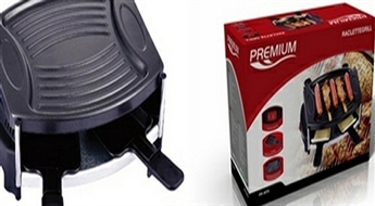 18.99Ls/27.02€ par 28.99Ls vērtu elektrisko grilu "Premium Raclette"! Baudi grilētus ēdienus visu gadu!