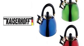 6Ls/8.54€ par augstas kvalitātes, skaistu tējkannu "Kaiserhoff"!