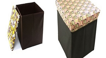 4.25Ls/6.05€ par funkcionālo un praktisko kasti - krēsliņu! Būs gan kur apsēsties, gan kur mantas glabāt!