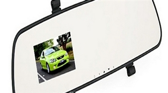 34.50Ls/49.09€ par jaunās paaudzes auto spoguli ar kameru  "HD Car Camera" drošai braukšanai!
