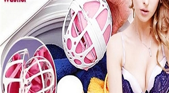 2.05Ls/2.92€ krūšturu aizsargājošām  “BUBBLE BRA” bumbām. Taupiet laiku un naudu, mazgājot ar "BUBBLE BRA"!