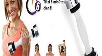 5.60Ls/7.97€ par efektīvo trenažieri "Shake Weight"! Stipram ķermenim!