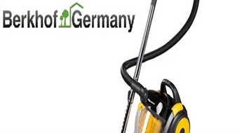 45Ls/64.03€ par spēcīgu un manevrējošu 3800W putekļusūcēju "Berkhof Germany" ar HEPA filtru!