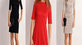 13Ls/18.50€ par krāsainu un sievišķīgu kleitu no nesenās "Makadamia 2013" rudens kolekcijas! Eleganta vienkāršība!