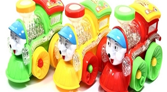 4Ls/5.69€ par jautru rotaļu vilcieniņu bērniem, kas mirgo atskaņo dziesmiņas!