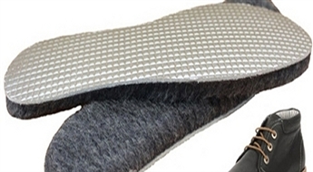3Ls/4.27€ par ērtām un siltām 100% merino aitas vilnas apavu zolītēm! Izbaudi ziemu!