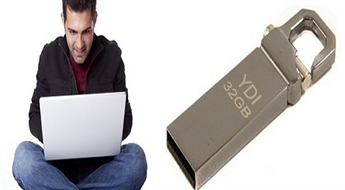 10.99Ls/15.64€ par 32GB flešatmiņu USB! Lai visi svarīgie faili glabātos vienā, drošā vietā!