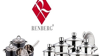 Sākot no 35Ls/49.80€ par “Renberg” firmas virtuves inventāru – kvalitatīvu un izturīgu katlu komplektu!