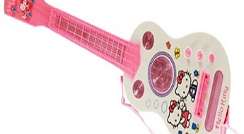 4.39Ls/6.25€ par jautru un muzikālu rotaļlietu bērniem - ģitāru!