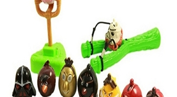 Tikai 6.40Ls/9.11€ par uzlabotu jautro bērnu spēli "Angry Birds Star Wars" ar skaņas efektu palaišanas mehānismam! Jautrībai visai ģimenei!