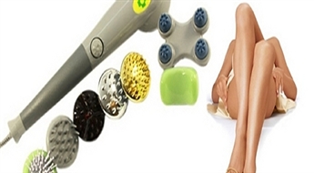 17.40Ls/24.76€ par efektīvu visa ķermeņa masieri "Magic Massager" ar 8 dažādām sprauslām priekš attiecīgajām masāžas zonām!
