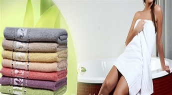 4.50Ls/6.40€ par maigu, mīkstu dvieli, kas lieliski uzsūc mitrumu. Dvieļi ražoti no dabīgām, antibakteriālām bambusa šķiedrām. Izvēlies sev tīkamāko krāsu!