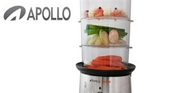 Tikai 38.35€/26.95Ls par jauno, inovatīvo tvaika trauku "Apollo Vita Menu Inox" ar trīs atsevišķiem gatavošanas nodalījumiem! Gatavo veselīgi!