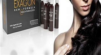 15.05€/10.58Ls par 12 daļu kapsulu iepakojumu „Exagon New Formula“ serumu, kas aptur matu izkrišanu un veicina to augšanu!