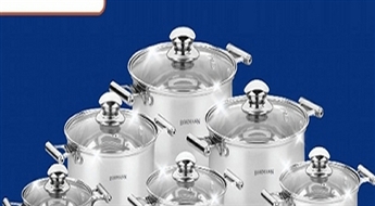 65.05€/39.39Ls par 12 daļu katlu komplektu “Bohmann BH-1231” ar kapsulētu apakšu!