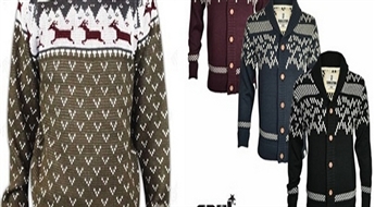 No 18.50€/13.00Ls par krāsainiem un, pats galvenais, - siltiem vīriešu džemperiem "Soul Star" ar ziemas rakstiem!