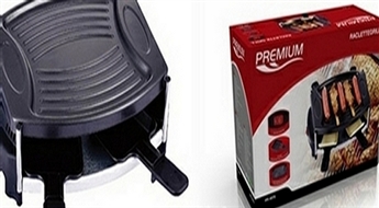 21.60€/15.18Ls par elektrisko grilu "Premium Raclette"! Baudi grilētus ēdienus visu gadu!