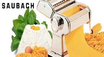 16.60€/11.67Ls par mehānisku makaronu gatavošanas ierīci „Saubach“! Izbaudiet mājās gatavotus makaronus!