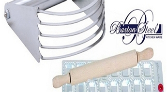 No 3.15€/2.21Ls par Jūsu izvēlētā modeļa virtuves instrumentiem no „Barton Steel“ - mīklas smalcinātāju, mērkarotēm vai klimpu veidnēm!
