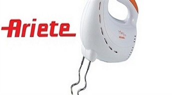 18.50€/13.00Ls par funkcionālu virtuves mikseri “Ariete mixy A1540”! Jauniem kulinārijas eksperimentiem!