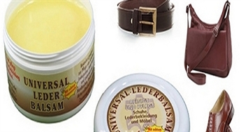 Tikai 4.40€/3.09Ls par augstas kvalitātes bezkrāsainu BIO balzāmu "Universal Leder Balsam" ādas materiālu kopšanai!