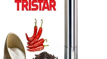 7.85€/5.52Ls par elegantām, automātiskajām piparu dzirnaviņām “Tristar”!
