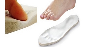 2€/1.41Ls par "Memory Insoles" apavu zolītēm, kas jebkurus apavus padarīs ērtus!